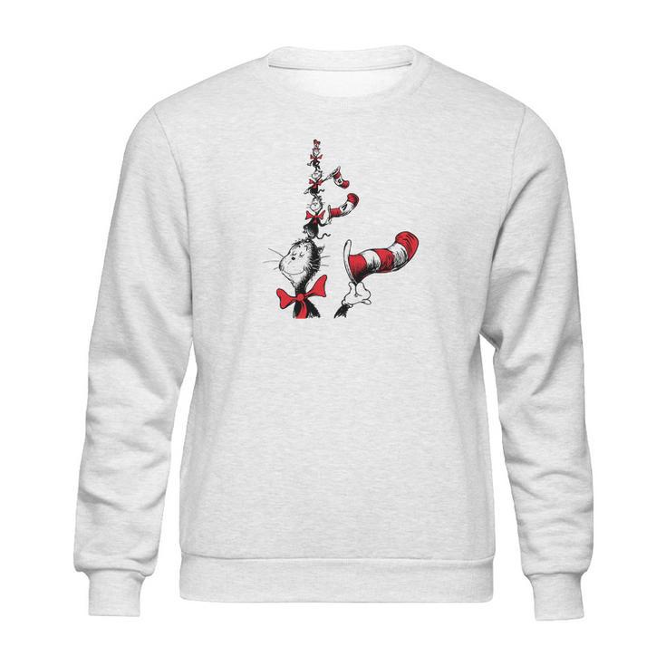 Dr Seuss Cats Under The Hat Sweatshirt