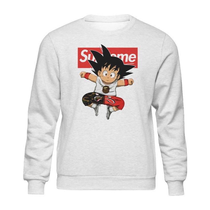 Dragon Ball Z Son Gohan And Supreme Mashup Shirt T Shirt Tee Sweatshirt