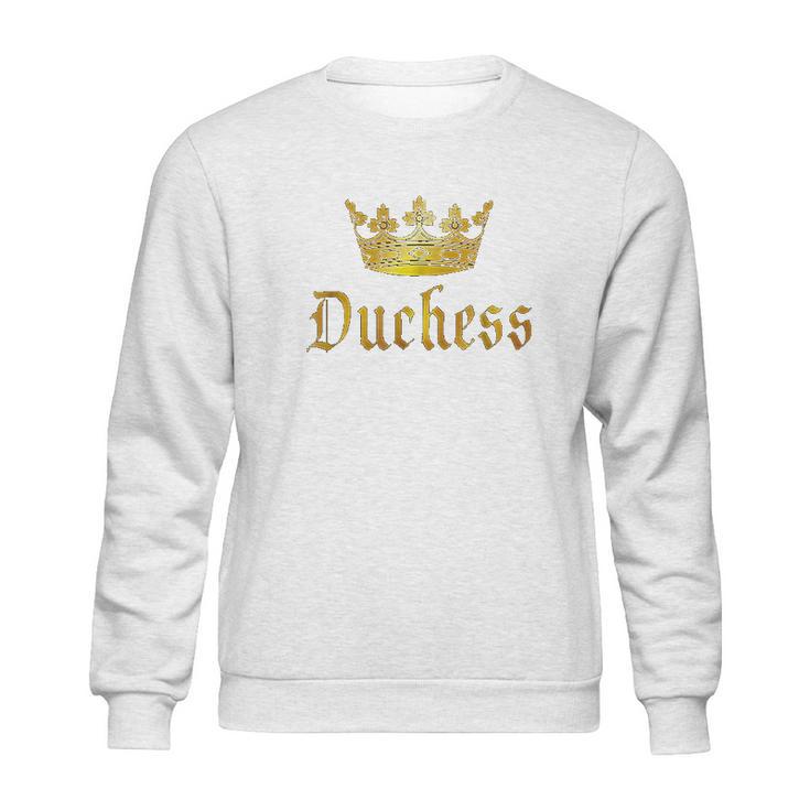 Duchess Regal Crown Royalty Gift Sweatshirt