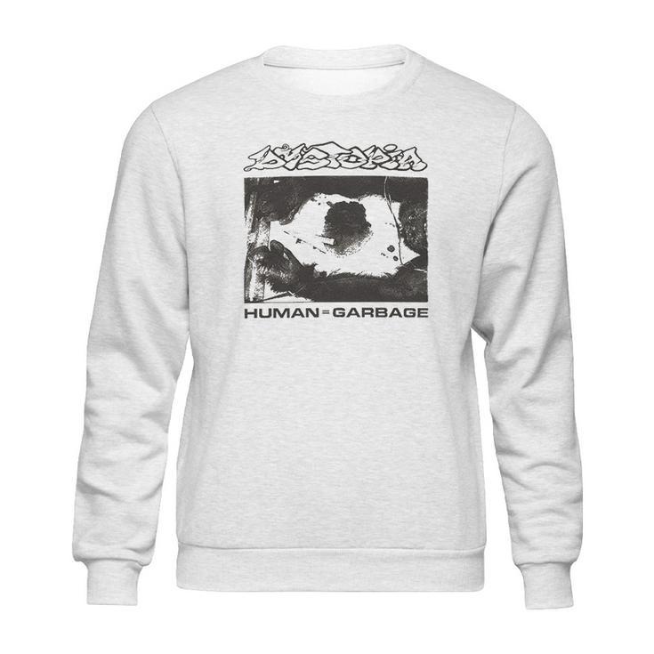 Dystopia Mens Human Garbage Sweatshirt