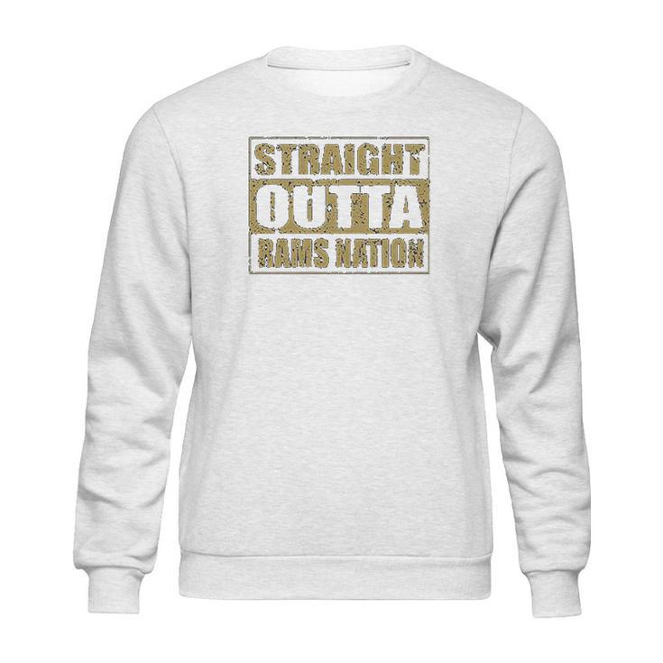 Expression Straight Outta Rams Nation Football Mens Sweatshirt