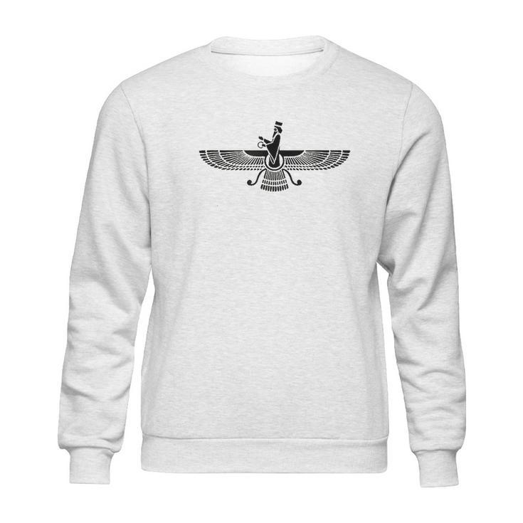 Faravahar Symbol Higher Spirit Zarathustra Sweatshirt