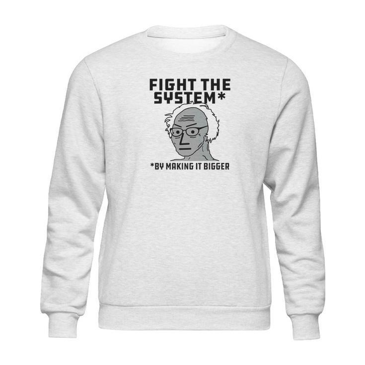 Funny Npc Meme Democrat Socialist Bernie Sanders Sweatshirt