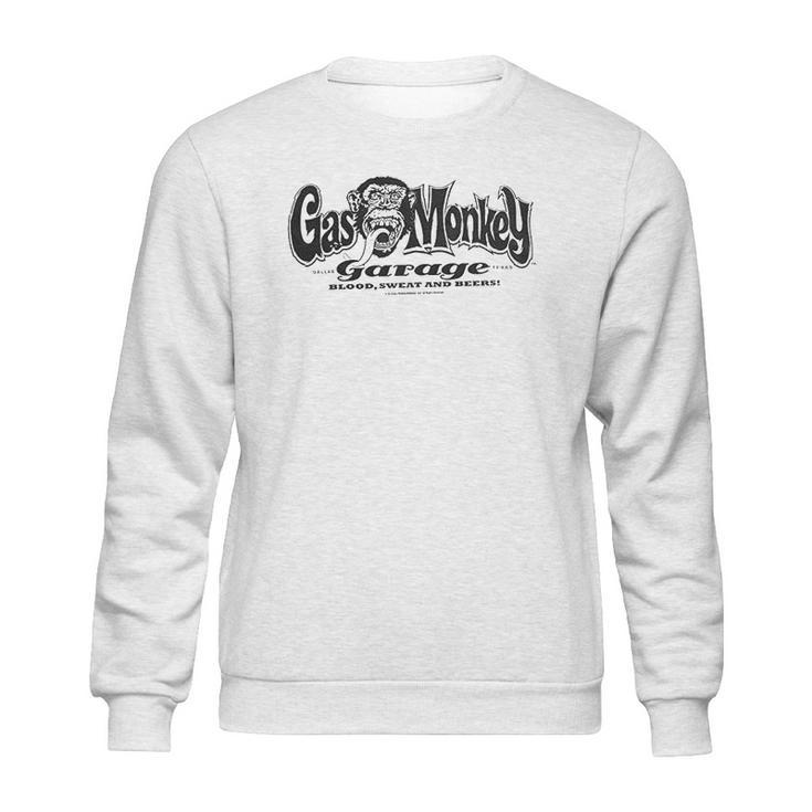 Gas Monkey Garage Officially Licensed Logo Mens Sweatshirt