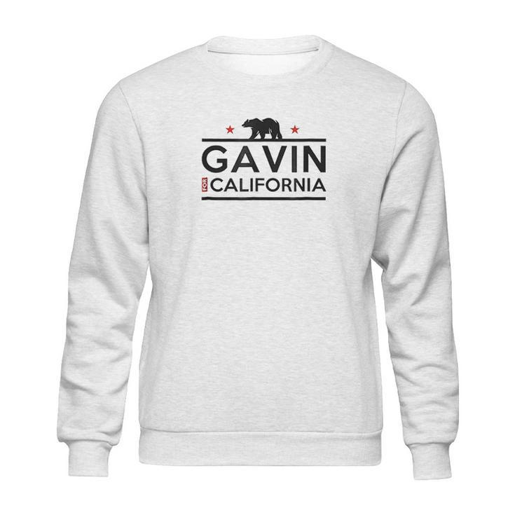 Gavin Newsom For California Governor Campaign Sweatshirt