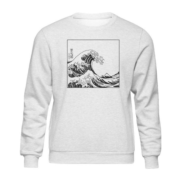 The Great Wave Off Kanagawa Sweatshirt