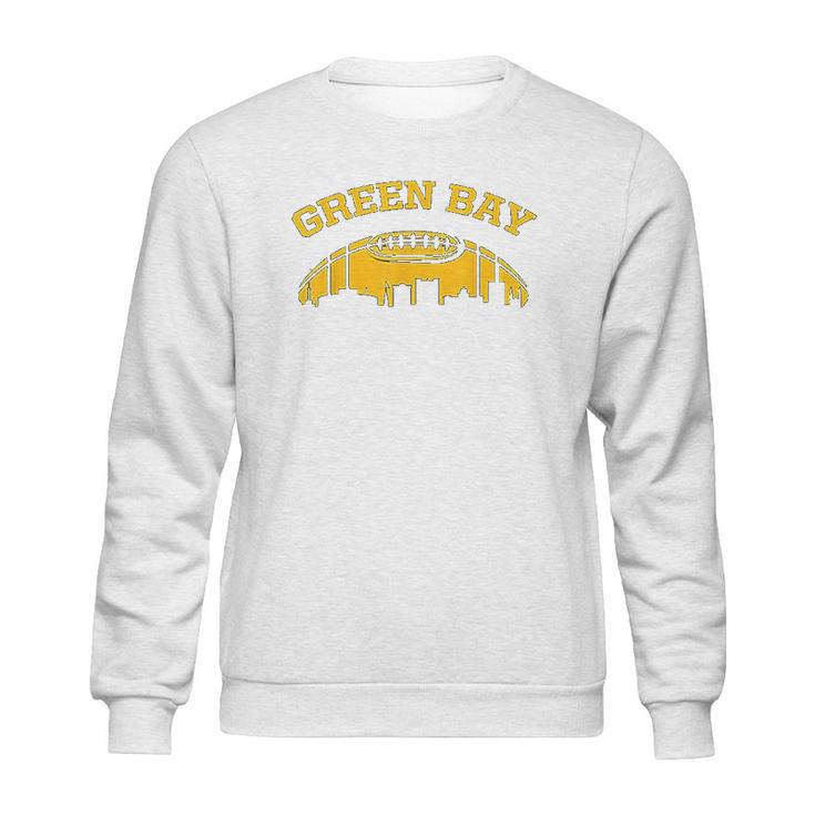 Green Bay Skyline Green Bay Football Sweatshirt