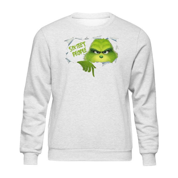 The Grinch 6 Feet People Sweatshirt