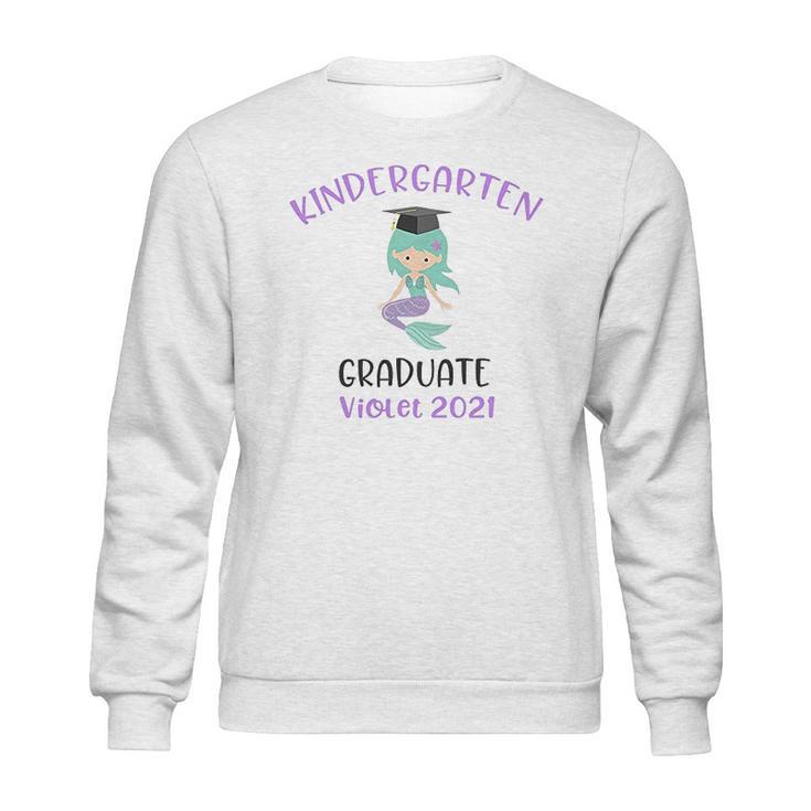 Happy Lion Mermaid Kindergarten Graduation Sweatshirt