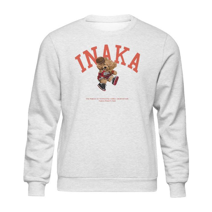 Inaka Basketball Bear Limited Design Sweatshirt