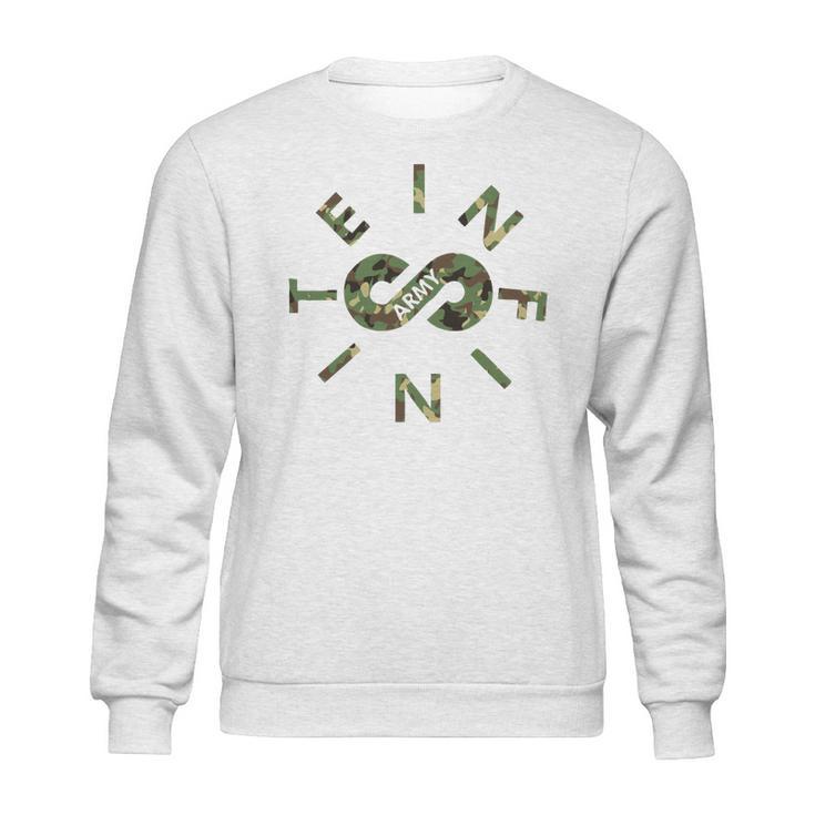 Infinite Lists Army Camo Sweatshirt