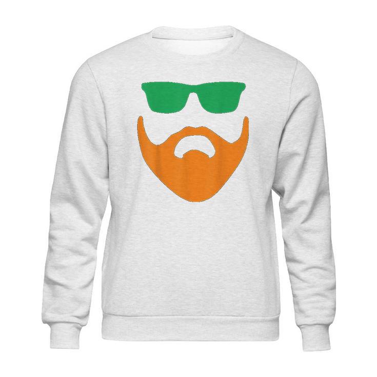 Irish Beard Ireland St Pattys Ginger Redhead Celtic Gaelic Sweatshirt