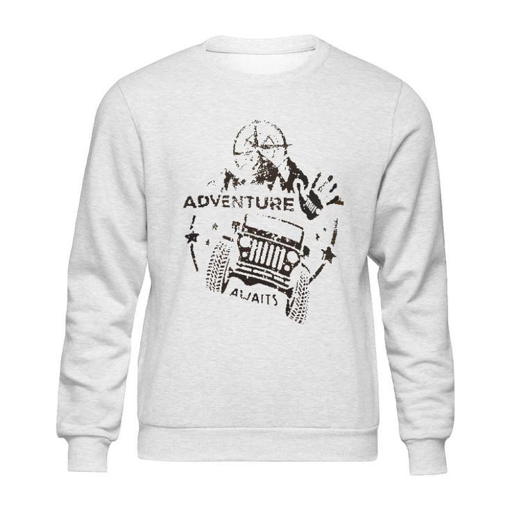 Jeep Road Travel Aesthetic Gift 2022 Sweatshirt