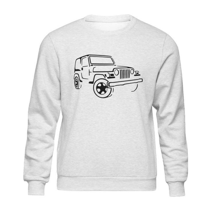 Jeep Wrangler 4X4 Rock Crawler Shirt Sweatshirt