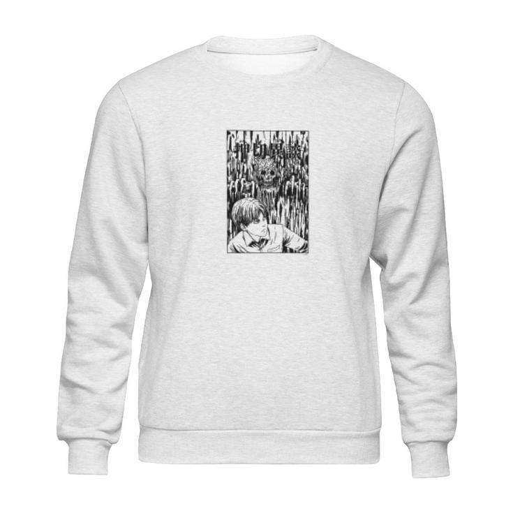 Junji Ito Melty Face Sweatshirt