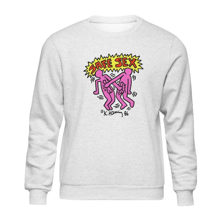 Keith Haring Safe Aids Instruction Sweatshirt