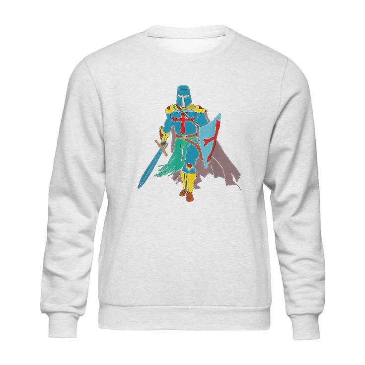 Knight Crusader Crusades Templar Gift Graphic Sweatshirt