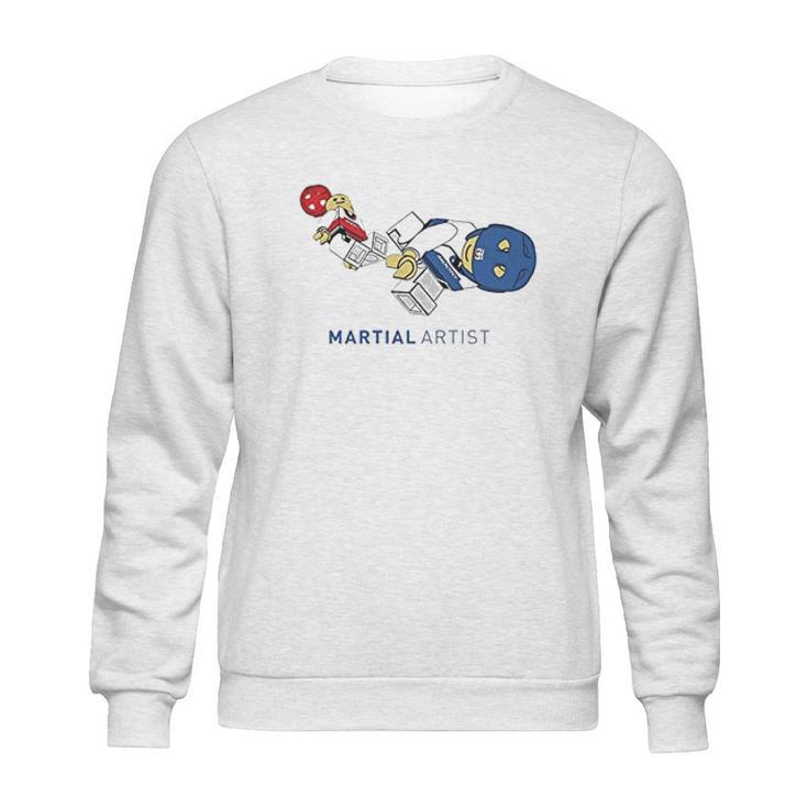 Korea Taekwondo Kick Mma Martial Arts Sweatshirt