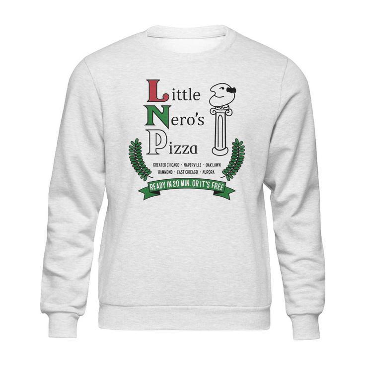 Little Neros Pizza White Tee T-Shirt Sweatshirt