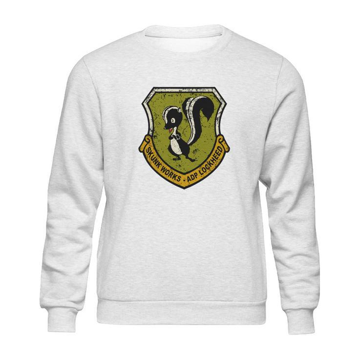 Lockheed Martin Skunk Works Vintage Logo Sweatshirt