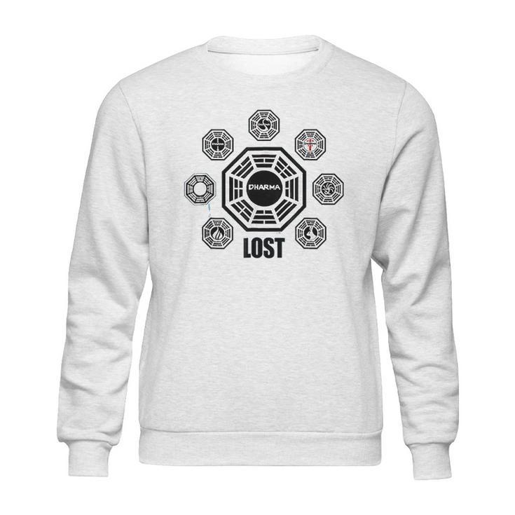 Lost Dharma Station Logos Sweatshirt