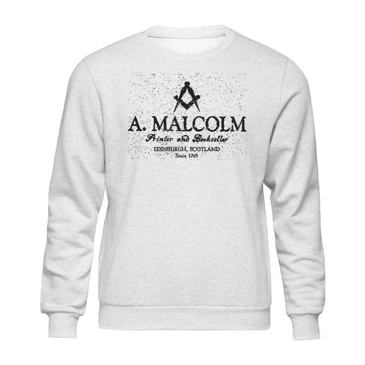 A Malcolm Printer And Bookseller Sweatshirt