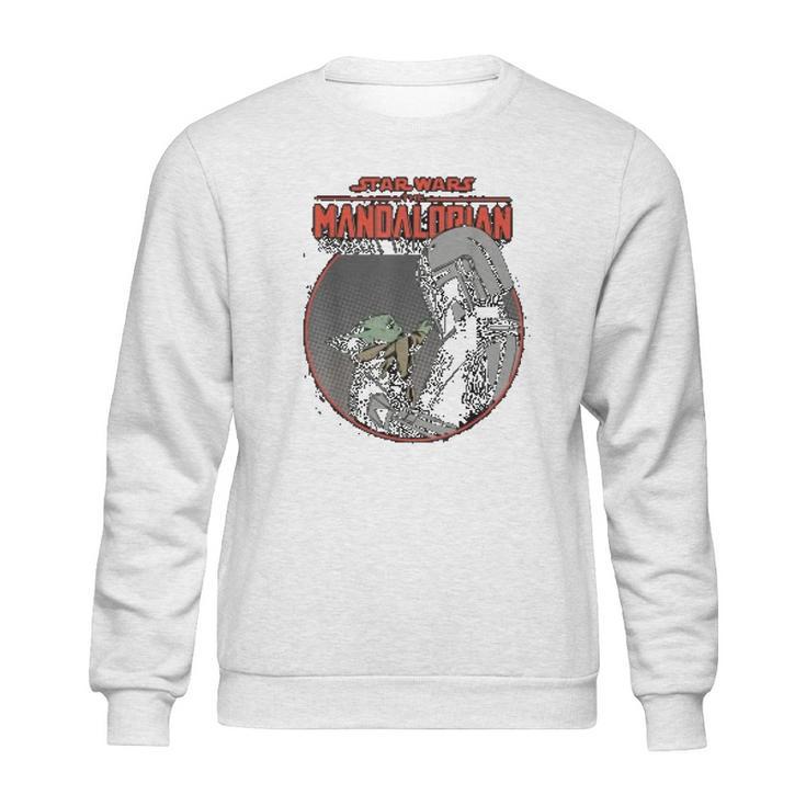 The Mandalorian Mando And The Child Retro Sweatshirt