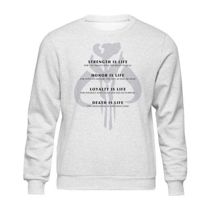 The Mandalorian Quotes Sweatshirt