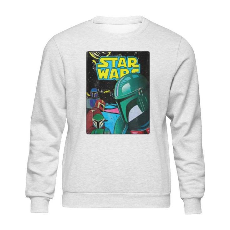 The Mandalorian Retro Comic Sweatshirt