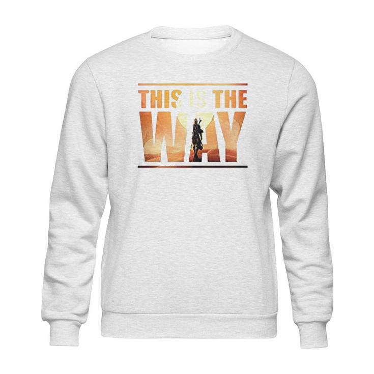 The Mandalorian This Is The Way Graphic Sweatshirt