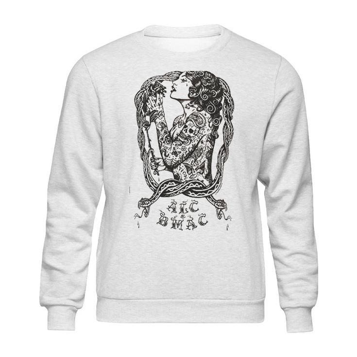 Mens Eve By Jarad Bryant Garden Of Eden Woman Tattoo Sweatshirt