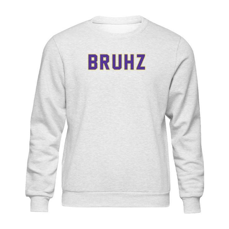 Mens Omega Gold Purple Q Psi Phi Bruhz T-Shirt Sweatshirt