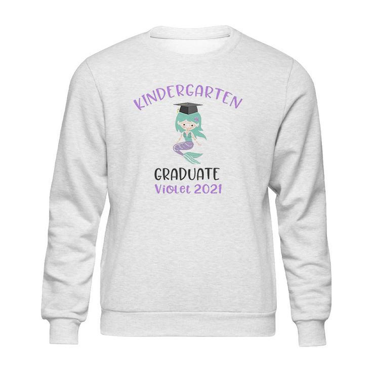 Mermaid Kindergarten Graduation  2021 Graduation Gift For Kindergarten Sweatshirt