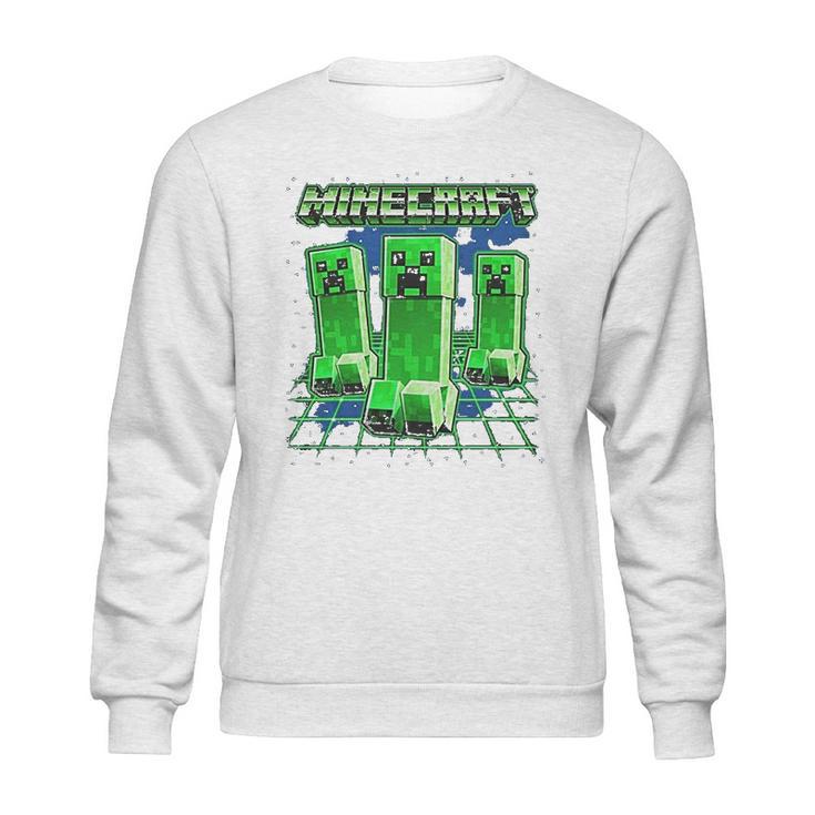 Minecraft Glowing Creepers Sweatshirt