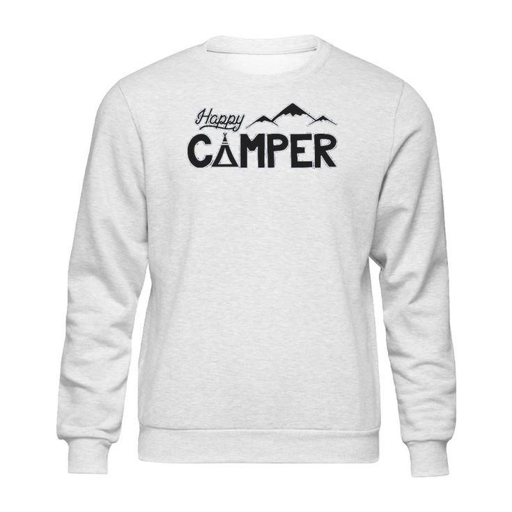 Mirage Pet Products Happy Camper Screen Print Dog Sweatshirt