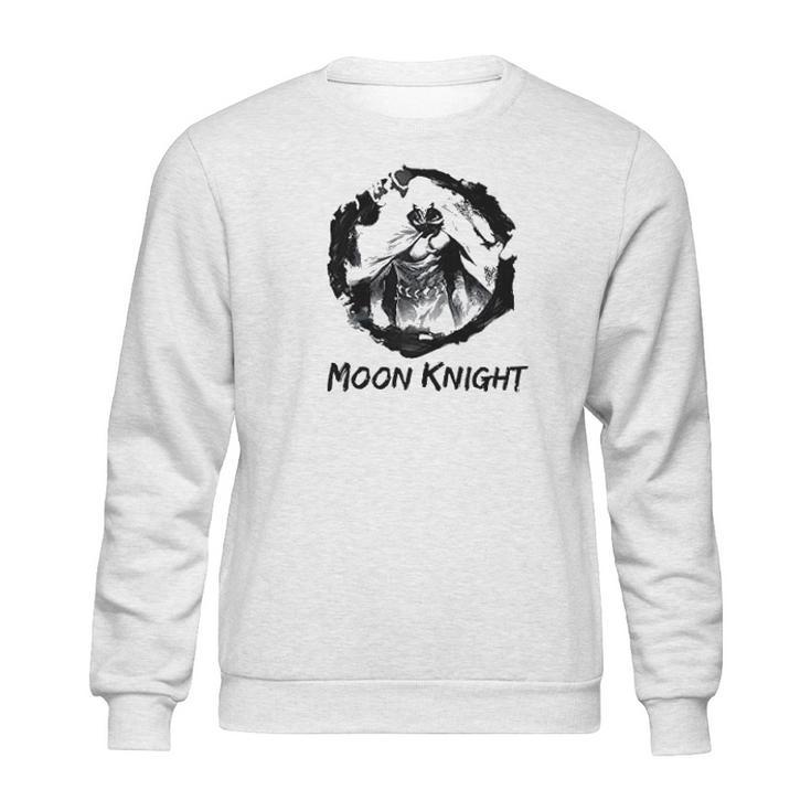 Moon Knight Black And White Sweatshirt