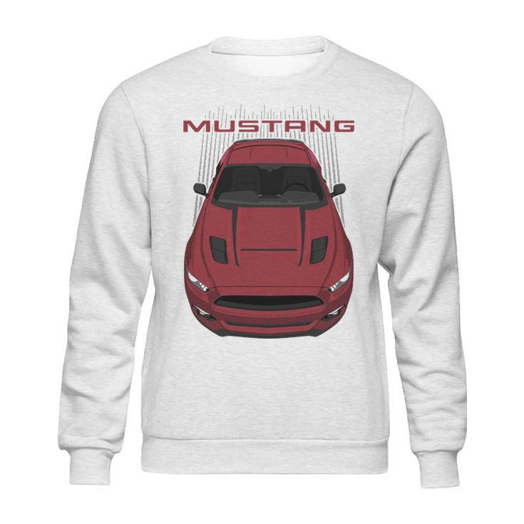 Mustang Gt Cs 2016 2017   Ruby Red Sweatshirt