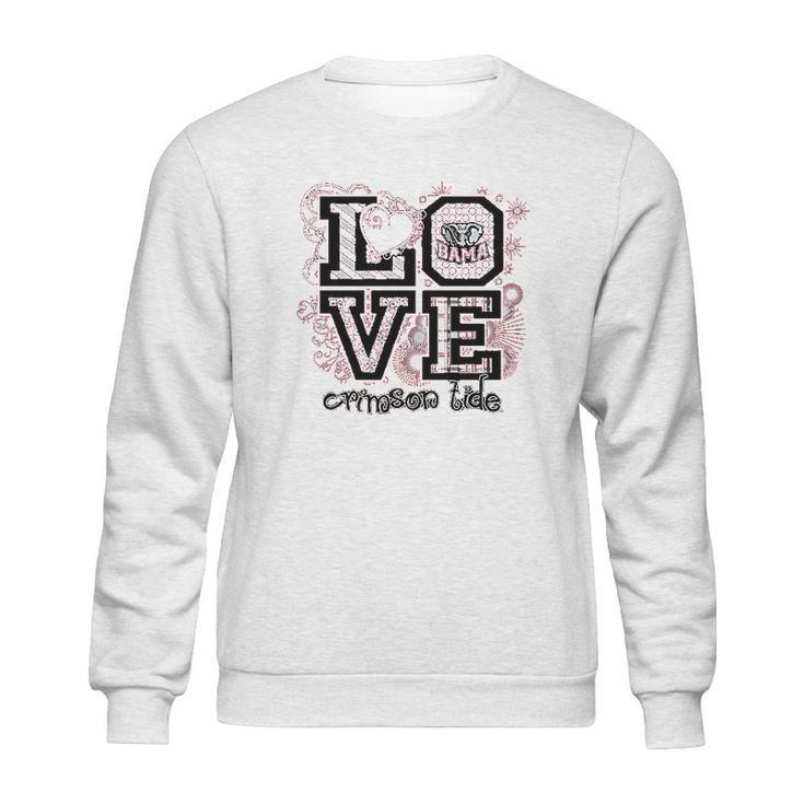 New World Graphics Ncaa Love Sweatshirt