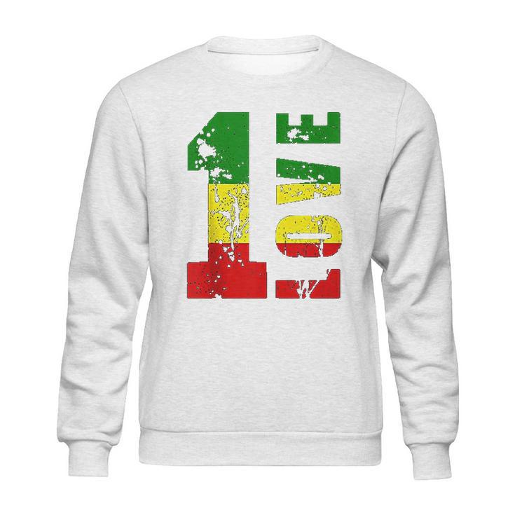 One Love Jamaica Rasta Reggae Music Caribbean Pride Sweatshirt