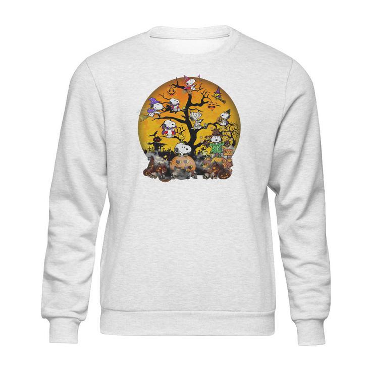 Peanuts Snoopy Halloween Tree Shirt Sweatshirt