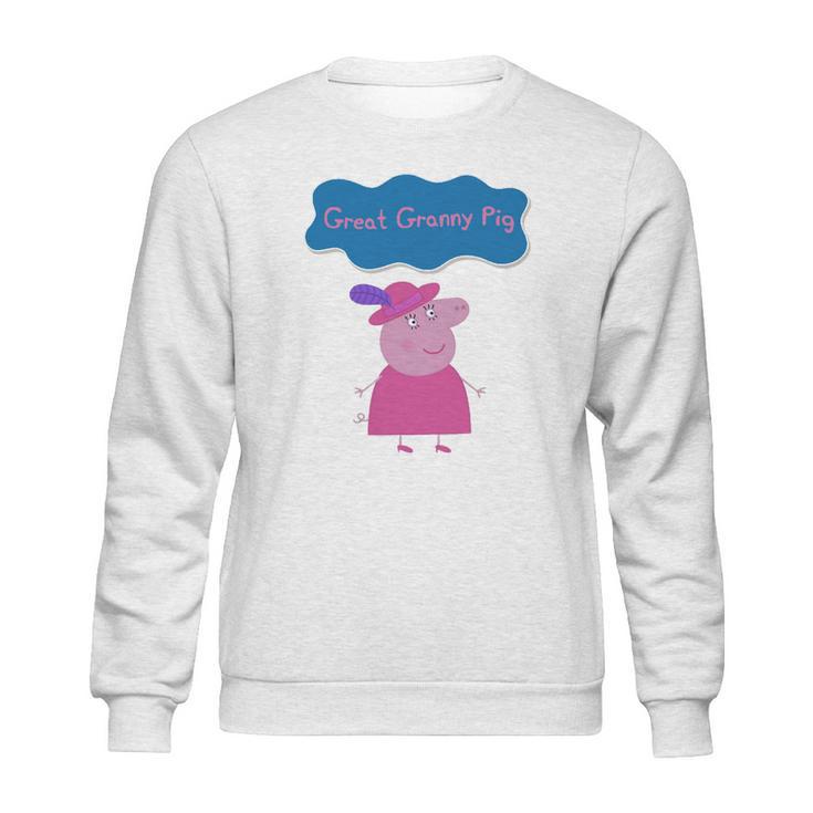 Peppa Pig Peppa Pig Shirt Granny Pig Great Granny Pig Sweatshirt