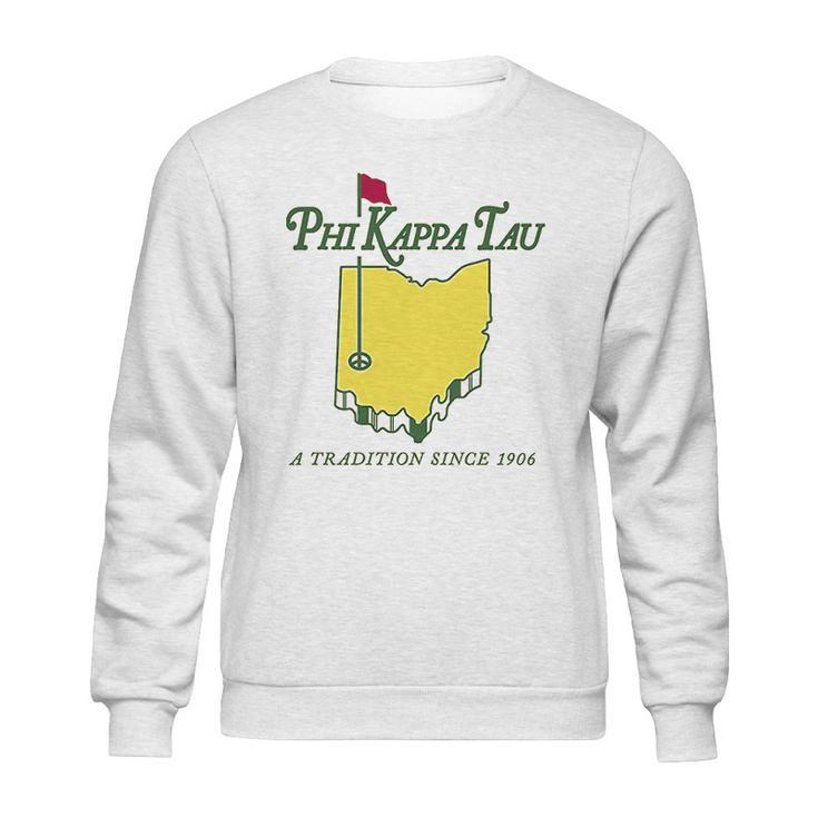 Phi Kappa Tau Fraternity Golf Comfort Colors Sweatshirt