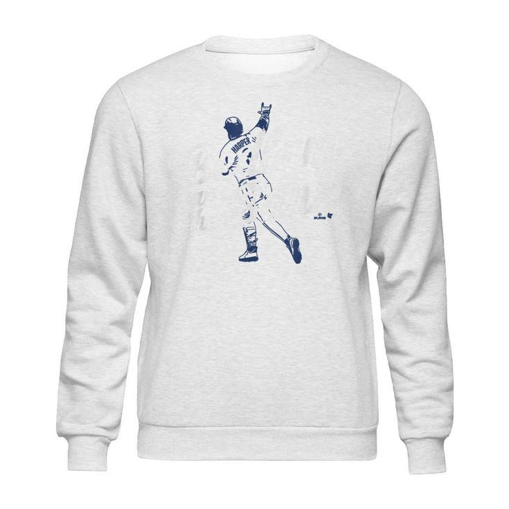 Philly Bedlam Bedlam At The Bank Philadelphia Baseball Sweatshirt