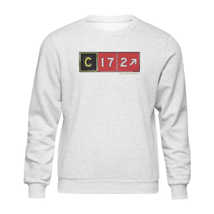 Pilot  Cessna 172 Sweatshirt