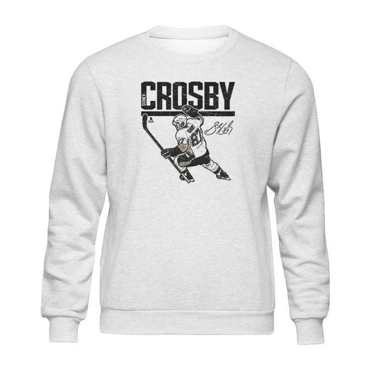 Pittsburgh Hockey Mens Apparel  Sidney Crosby Hyper Sweatshirt