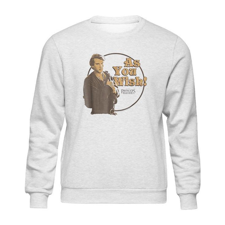 The Princess Bride As You Wish Young Wesley Sweatshirt