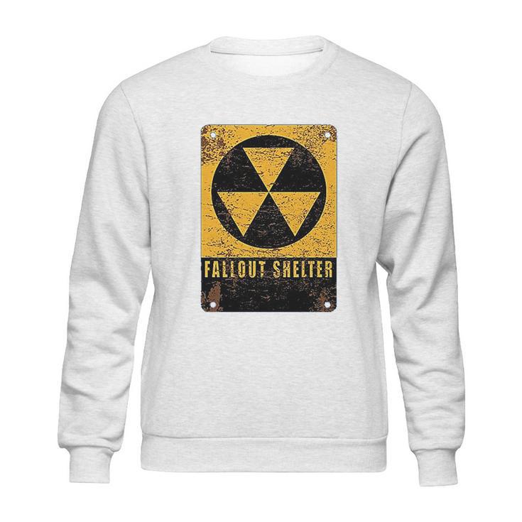 Radiation Radioactive Fallout Shelter Sweatshirt