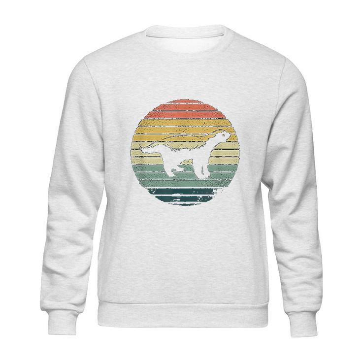 Retro Vintage Honey Badger Animal Sweatshirt