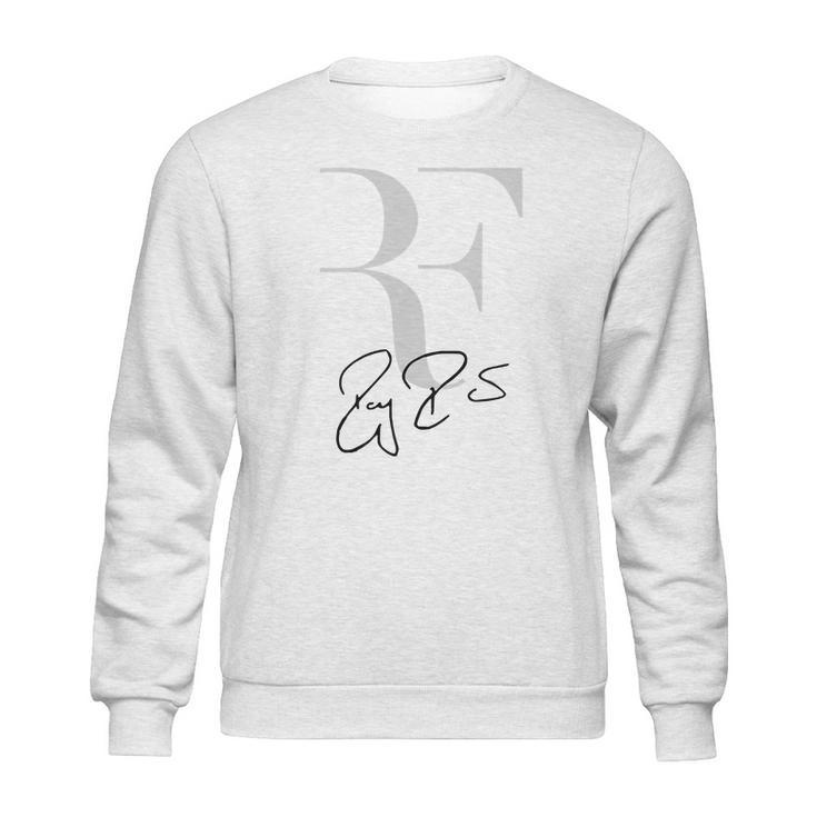 Rf Logo Roger Federer Perfect Tennis Sweatshirt