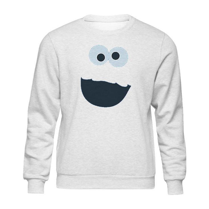 Sesame Street Cookie Monster Face Sweatshirt